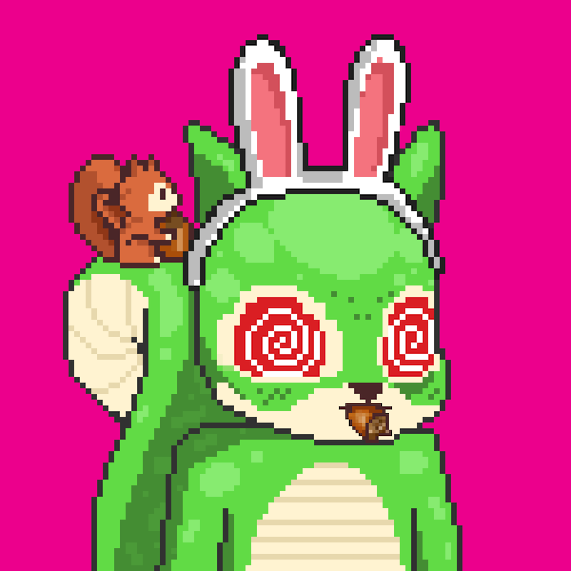 Pixel Squirrels #121